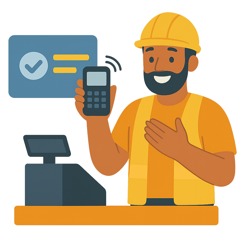 Jobsite-Ready Payment Solutions contractor