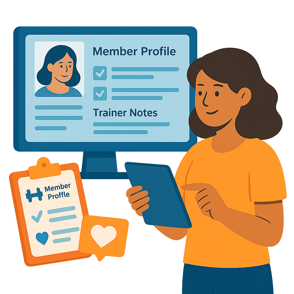 Personalized Member Profiles Fitness